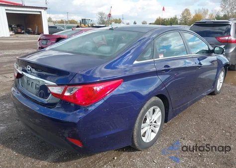 2014 Hyundai Sonata Gls из США, поврежденный, VIN 5NPEB4ACXEH932507